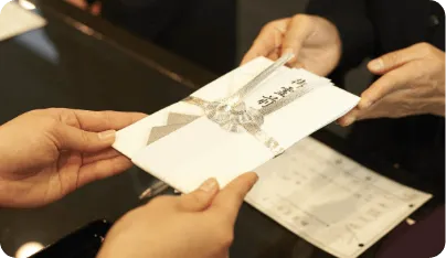 香典に領収書を発行